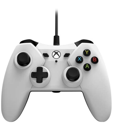 Control Xbox One Alambrico Power A Carbon Fiber Blanco Gameplanet