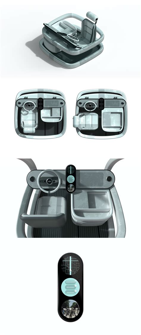 Hyundai Porter EV, The New Interior | Behance