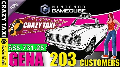 JMLRR Crazy Taxi GameCube 85 731 25 Gena Swiss GameCube