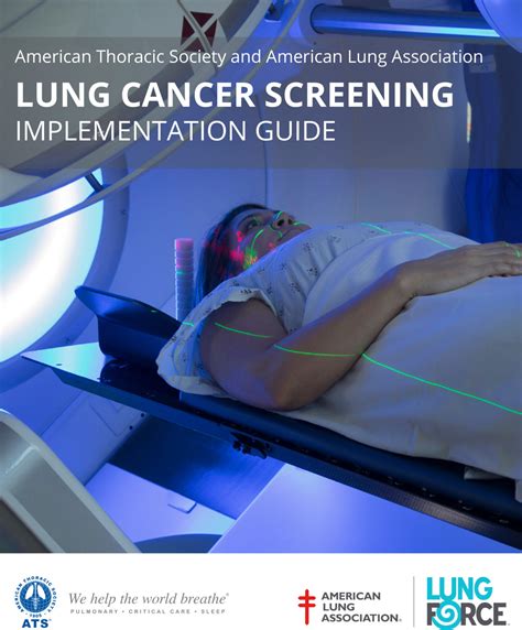 American Thoracic Society And American Lung Association Implementation Guide For Lung Cancer