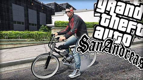 CAUSANDO DE BIKE MOTORIZADA GTA Modificado Ravanha YouTube