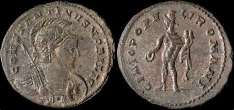 RIC VI LONDINIUM After 66 CONSTANTINE UNLISTED BUST TYPE E