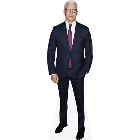 Anderson Cooper Suit Lifesize Cardboard Cutout Standee