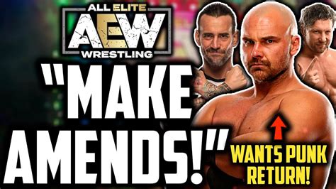 AEW Dax Harwood WANTS CM Punk RETURN Hopes The Elite SETTLE ISSUES