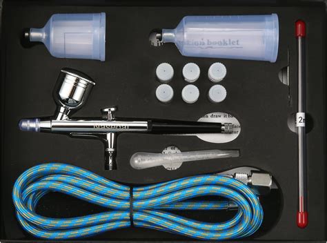 Professional Dual Action Airbrush Kit Cc Cc Cc Cup