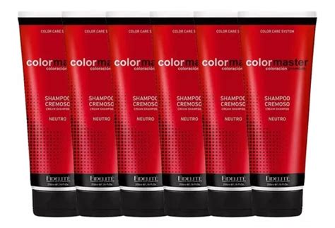 Fidelité Colormaster Shampoo Cremoso Neutro Ph 6 5 230ml X 6 MercadoLibre