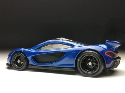 Vehicles Hot Wheels Mclaren P1 Teal Custom Real Rubber Tires Push