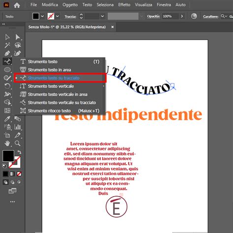 Come Inserire Il Testo In Adobe Illustrator Guida Rapida Blog Espero