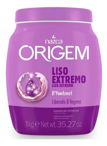 Creme De Hidratação Liso Extremo Origem Nazca 1kg Vegano Parcelamento