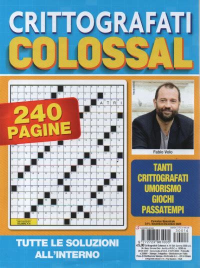 Crittografati Colossal N 14 Bimestrale Novembre Dicembre 2023