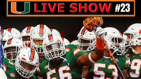 Miami Hurricanes Football Live Youtube