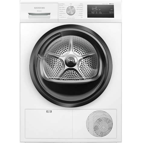 Sèche linge Pompe À Chaleur Avec Condenseur 60cm 8kg Siemens Wt45h001fr