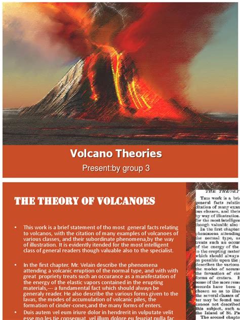 Volcano Theories Presentby Group 3 Pdf