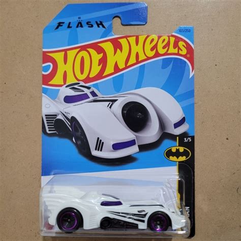 Jual HOT WHEELS BATMOBILE BATMAN WHITE THE FLASH Shopee Indonesia