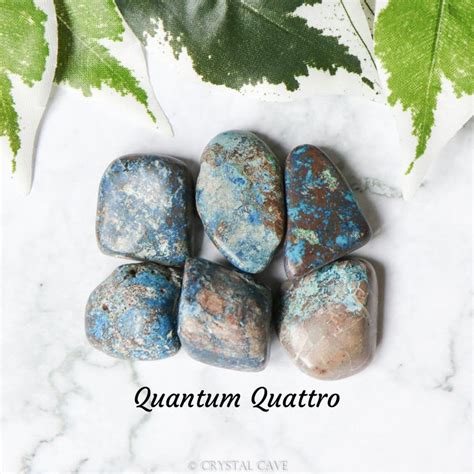 Quantum Quattro Silica Crystal Tumbled Stone Polished Etsy UK