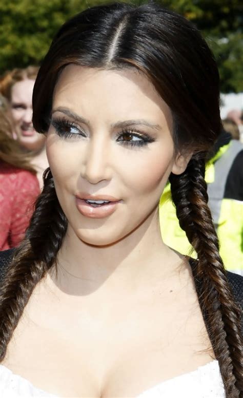 Top 15 Kim Kardashian Hairstyles - Kim Haircuts Pictures - Pretty Designs