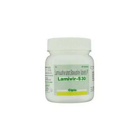 Lamivudine And Stavudine Lamivir S 30 Tablets 60 Tablets Treatment