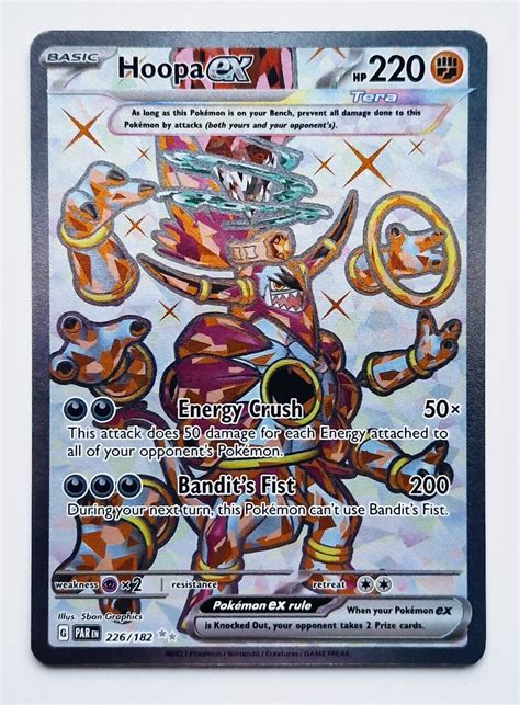 Pok Mon Tcg Hoopa Ex Paradox Rift Holo Ultra Rare For Sale