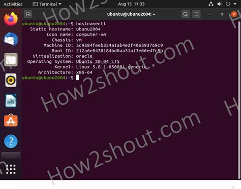 How To Change The Computer Name In Ubuntu 20 04 Linux Linux Shout