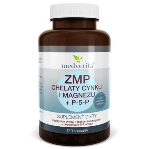 Medverita Zmp Chelaty Cynku I Magnezu P P Zinc And Magnesium