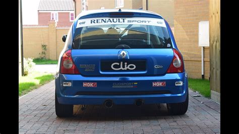 Track Clio Sport Janspeed Ktec Supersport Exhaust Mark Fish