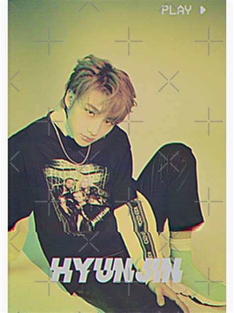 Hyunjin Sticker For Sale By Marisaurban Redbubble