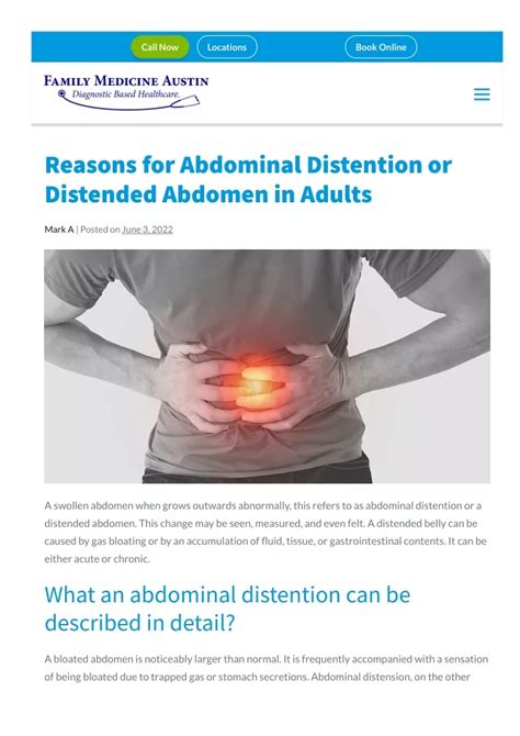 PPT - reasons-for-abdominal-distention-in-adults- PowerPoint ...