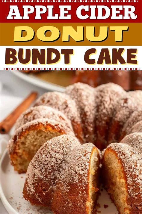 Apple Cider Donut Bundt Cake Insanely Good