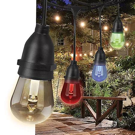 Feit Electric 30' Color-Changing LED String Lights (15 bulbs) - Sam's Club