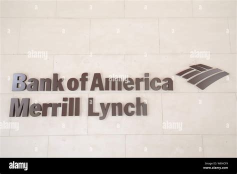 Bank Of America Merrill Lynch Logo Hi Res Stock Photography And Images