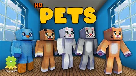 Hd Pets By The Lucky Petals Minecraft Skin Pack Minecraft Bedrock