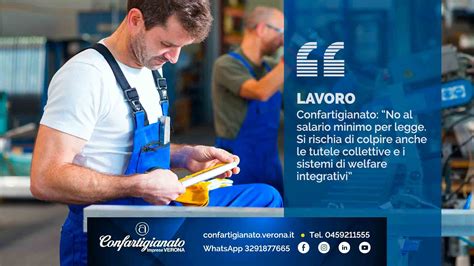 LAVORO Confartigianato No Al Salario Minimo Per Legge Si Rischia