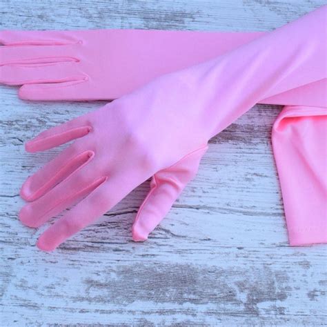 Pink Gloves Etsy