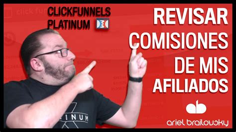 Cómo revisar las comisiones de mis afiliados en Clickfunnels YouTube