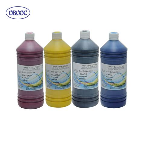 China Eco Solvent Ink For Eco Solvent Printer With Epson DX4 DX5