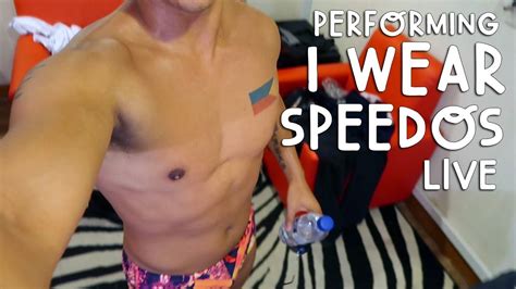 Performing I Wear Speedos Live For The First Time Vlog 224 Youtube