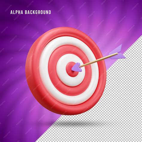 Premium Psd Business Goal 3d Icon Illustration Or 3d Business Target Illustration Or Business