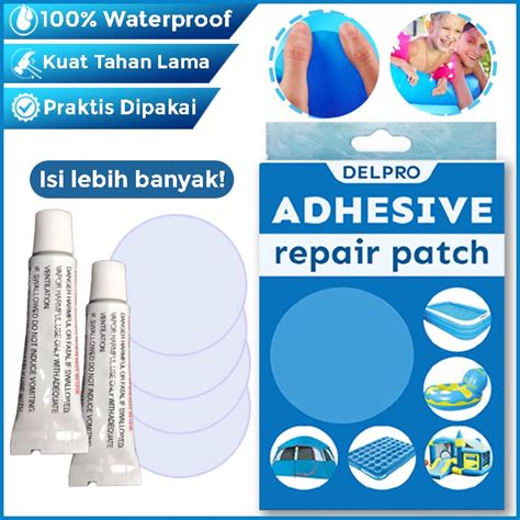 Jual Delpro Lem Tambal Kolam Renang Anak Kasur Angin Pelampung Repair