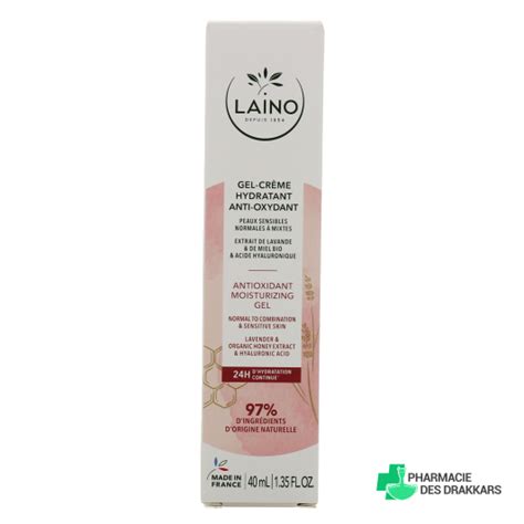 Laino Gel Cr Me Hydratant Antioxydant Peau Normale Mixte