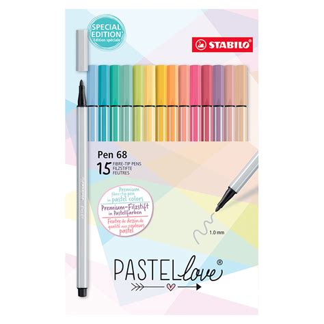 Feutre Pen Pastellove Couleurs Scrapmalin