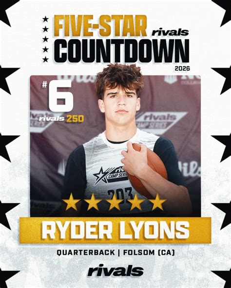 Rivals Rankings Week Five Star Countdown For Class Rivals