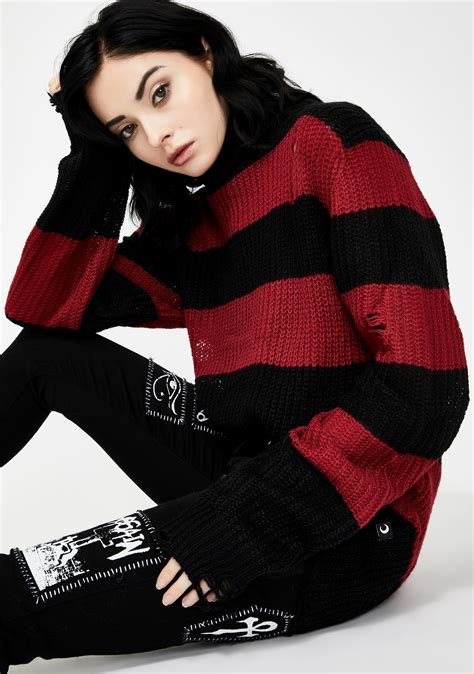 Killstar Seven Knit Sweater Dolls Kill