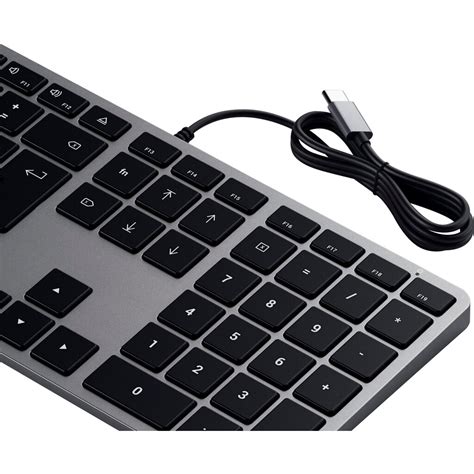 Satechi Tastatur Slim W3 Usb C Wired Keyboard De German