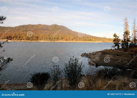 Bass Lake Sierra National Forest Madera County California Stock