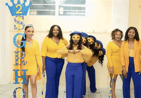 Watch How Sigma Gamma Rho Revealed Its New Line At The University Of