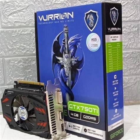 Jual Vga Card Vurrion Nvidia Geforce Gtx Ti Gb Ddr Bit Resmi