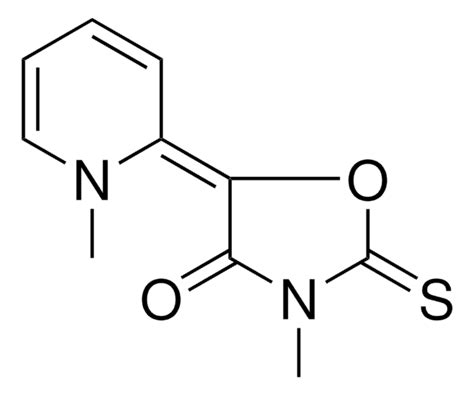 3 ETHYL 5 1 METHYL 1H PYRIDIN 2 YLIDENE 2 THIOXO OXAZOLIDIN 4 ONE