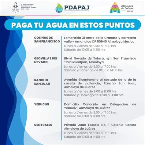 Paga Tu Agua Almoloya De Juarez