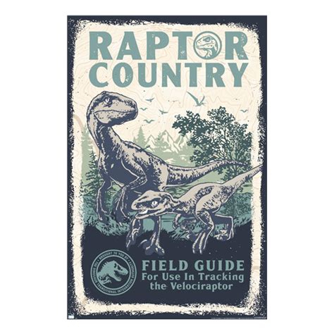 Trends International Jurassic World Dominion Raptor Country Poster