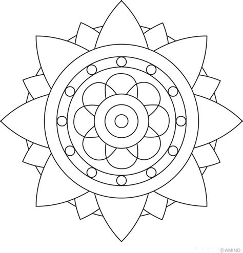 Easy Mandala Drawing At Getdrawings Free Download